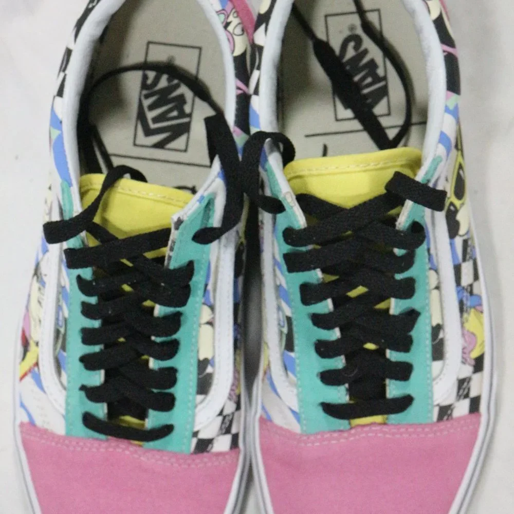 VANS Disney x Old Skool '80s Mickey' Sneakers Sz 10 US Wmn - Picture 12 of 15